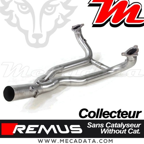 Collecteur échappement remus - collecteur,