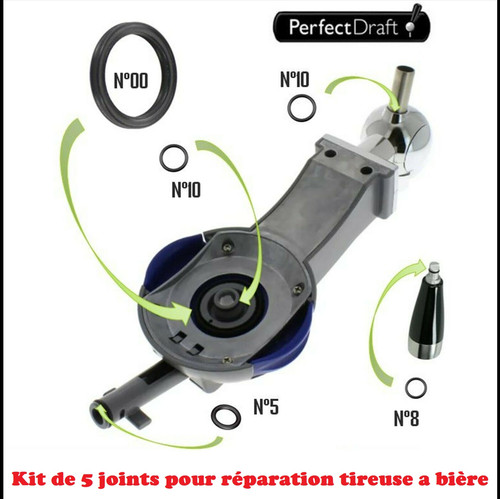 Joint tireuse bière - à, 5