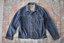 Vtg Levi's 70501 04 Blue Denim Type I Trucker Jacket Size M