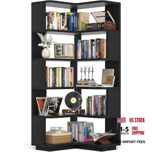 Corner book shelf 6 - corner,