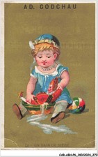 CAR-ABHP6-1139-CHROMOS - AD-GODCHAU - A SEAT BATH