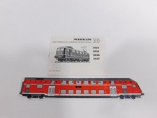 Märklin H0 Manuel D'Instructions Pour E-Lok 3034/3035/3036/3037 Mint #DU18-0,2