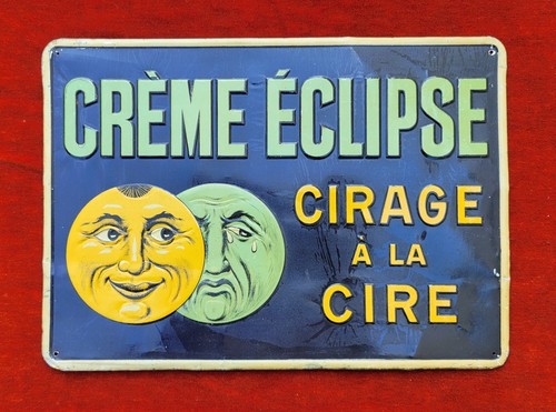Plaque publicitaire ancienne
