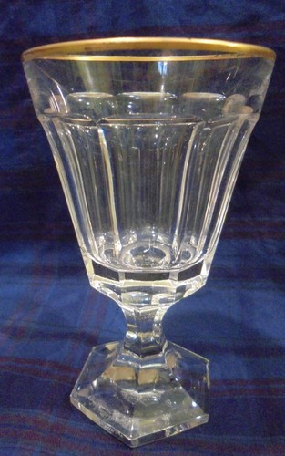 Ancien verre vin cristal - en,