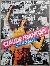 Claude François Le Film de sa Vie Affiche ORIGINALE 60x80cm 23x32 1979 F201*