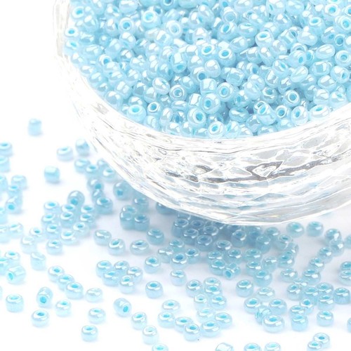 Lot 1000 perles rocaille - 1000,