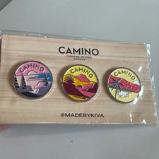 Kiva Camino Promo Pin Set of 3 Scenic Pins