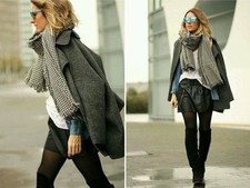 ZARA Hand Made Gris Laine