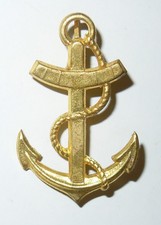 INSIGNE ANCRE DE MARINE POUR