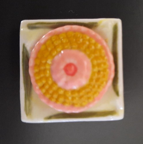 Fève tarte sur plateau - ",