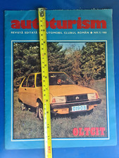 Vintage automobile magazine Dacia 1300 ARO OLTCIT Romania 1981 #2 Nelson Piquet
