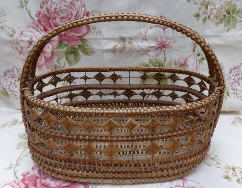Panier ancien osier old - ancien,