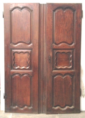 Paire portes chêne - portes, en