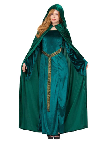Robe capuche médiévale - À,