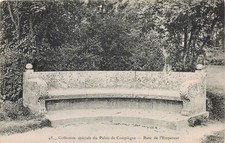 60 COMPIEGNE BENCH OF THE EMPEROR PALACE OF COMPIEGNE