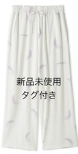 [New and unused with tag] Gelato Pique long pants with 3 motifs, feather