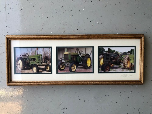 Vintage john deere tractor - john,
