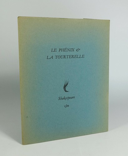 Shakespeare phénix et - shakespeare,