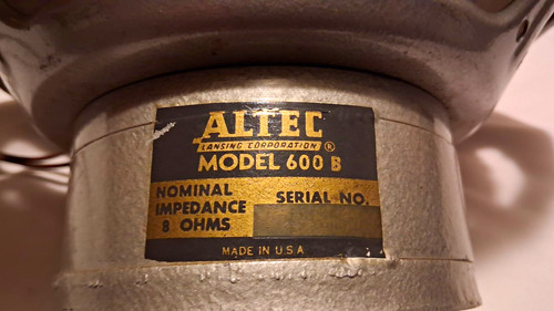 600b altec lansing vintage - 600b,