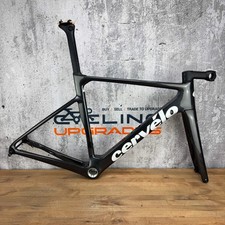 Low Mile! 2022 Cervelo Soloist 54cm Carbon Disc Frameset 700c Black Embers 1982g