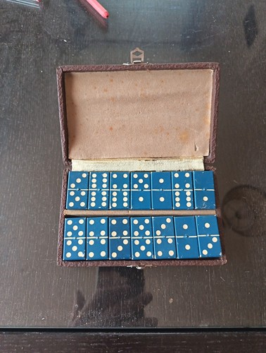 Jeu domino vintage - domino,