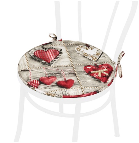 Coussin chaise rond cm - de,