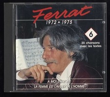 CD ★ Jean Ferrat 1972-1975 Volume 6 ★ ALBUM 20 TITRES DISQUES TEMEY