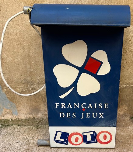 Enseigne francaise des jeux - enseigne,
