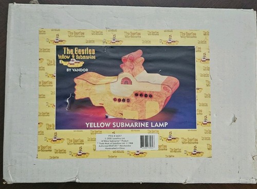 Yellow submarine lamp vintage - submarine,