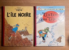 2 albums de Tintin - EO Tintin