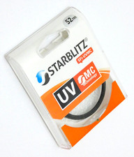STARBLITZ FILTRE 52 MM OJETCTIF SFI UVMC MULTICOUCHES PROTECT TECHNOLOGY UVB UVC