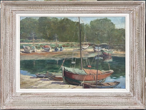 Fishing boat seascape - boat,,