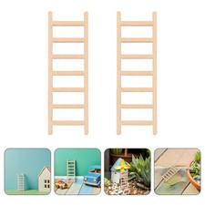  30 Pcs Dollhouse Straight Ladder Echelle Décorative Decorative Échelle Bois