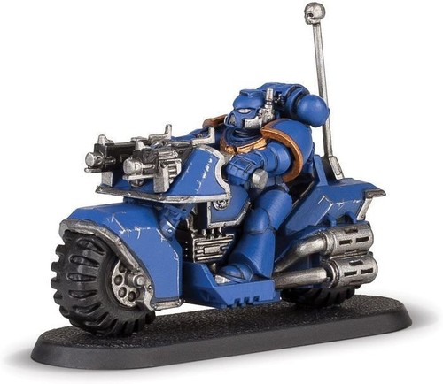 Maquette moto space - 2, marines