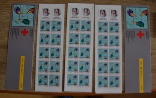 Carnet croix rouge - carnet, n2041
