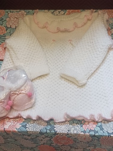 Layette robe laine bébé - layette,