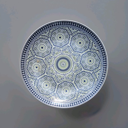 Moroccan ceramic plate - , fez