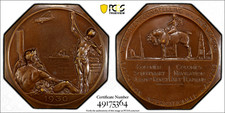 1930 Belgium Antwerp International Exposition Ae Bronze Medal PCGS SP64