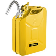 VEVOR Bidon d'Huile Carburant 5,3 gal 20 L avec Bec Flexible pour Voitures Jaune