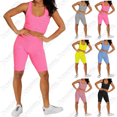 Lot crop top et shorts - 2,
