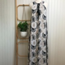 Label of Love | Size S | Long Boho Tie Up Decollete Tassel Accent Dress