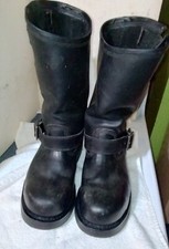Harley Davidson Steel toe Motorcycle riding boots, size USA9 /UK8 /EUR42 AS IS