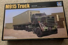 Trumpeter 1/35 US M915 Army Truck w/40ft Container Trailer TRP1015