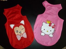 LOT 2 Tee SHIRT CHIEN CHIOT