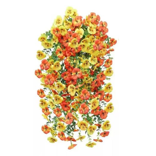 Guirlande fleurs soie - guirlande, en