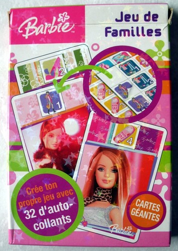 Jeu des familles barbie - 7,