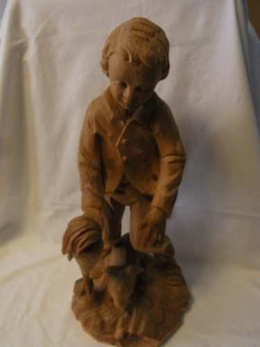 Large vintage carved - 22.4",