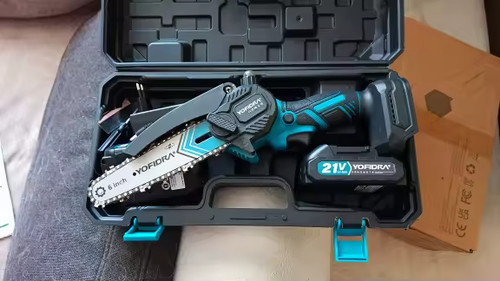 Mini tronçonneuse sans fil - tronçonneuse,