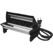 Bloc multiprises escamotable