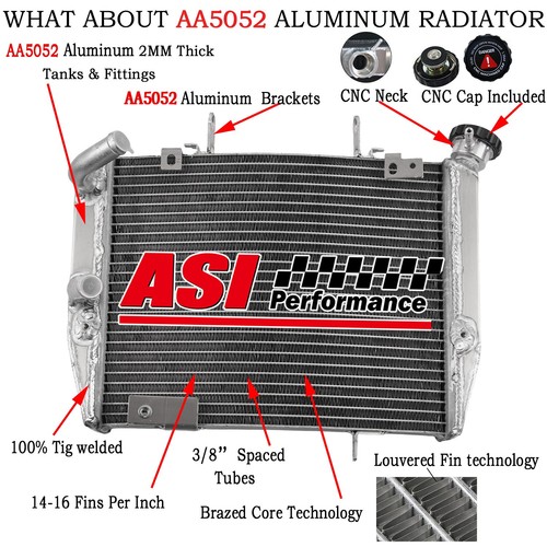 Pro aluminum radiator for - aluminum,